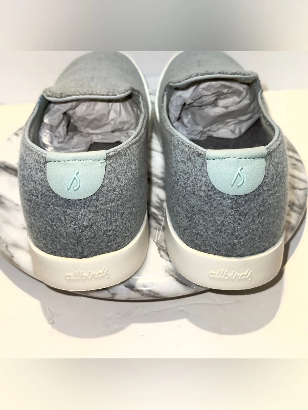 NEW ALLBIRDS WOOL LOUNGER BOUGH GREY GRAY SHOES SLIP ON CASUAL MENS SIZE 12